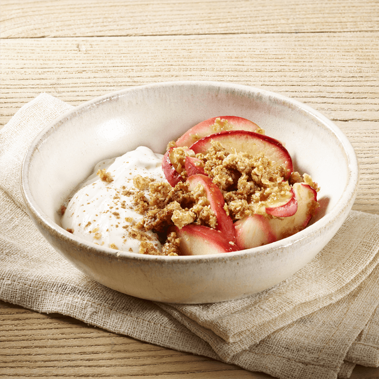 Easy Granola & Apple Crisp Dessert