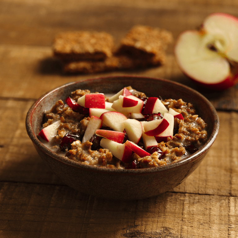 Cranberry & Apple Granola Oats Bowl