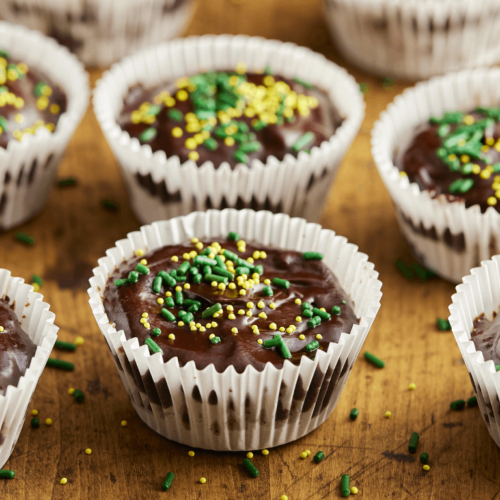 Crunchy Chocolate Truffle Cups