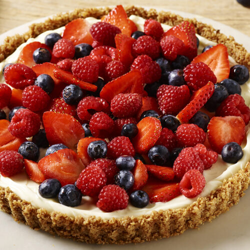 Mixed Berry & Cream Tart