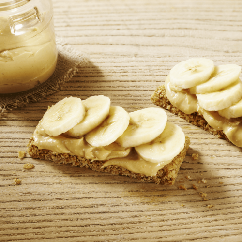 Peanut Butter & Banana Granola Bars