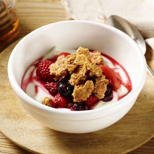 Triple Berry Granola Crisp