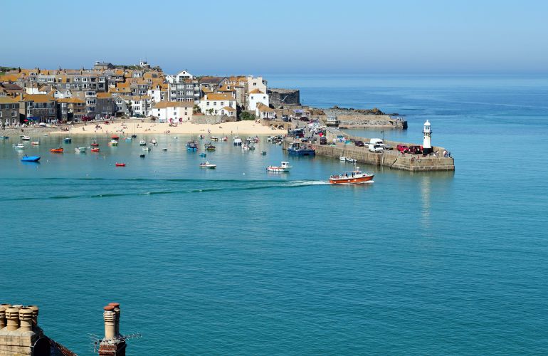 St Ives is a famous seaside town in Cornwall